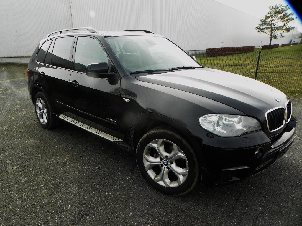 BMW X5 REIHE airco navi ,autom, Auto's, Automaat, Euro 5, 2993 cc, Zwart
