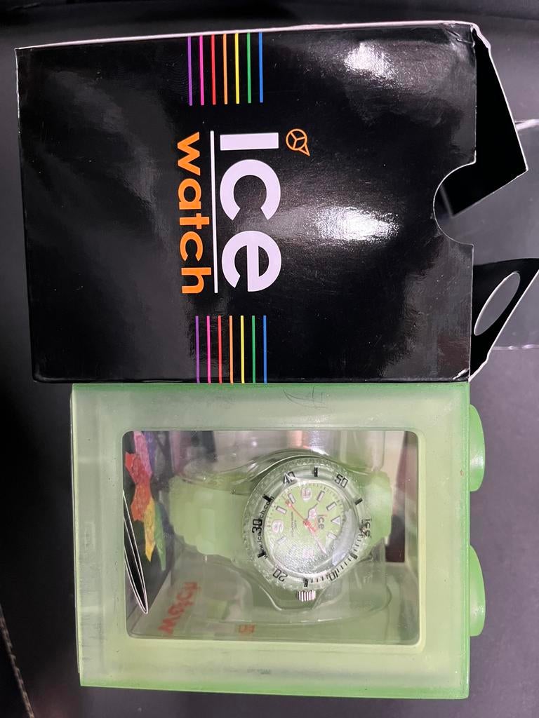 Ice watch ice glow green small new, Enlèvement ou Envoi, Neuf, Vert, Fille
