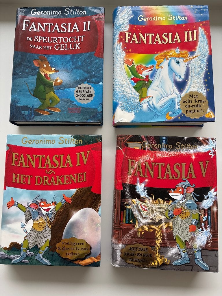 Fantasia  Gerinimo Stilton, Boeken, Ophalen, Gelezen, Geronimo Stilton