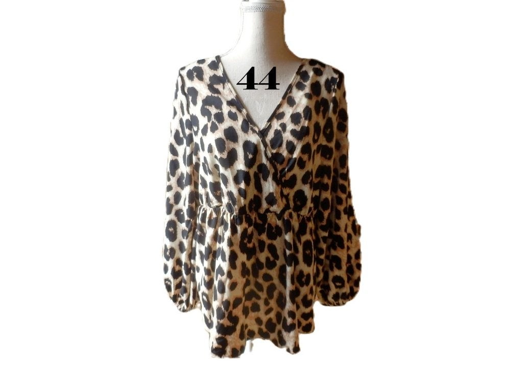 (76)- blouse femme t.44 brune noire - shein -, Vêtements | Femmes, Taille 42/44 (L), Enlèvement ou Envoi, Comme neuf, Brun