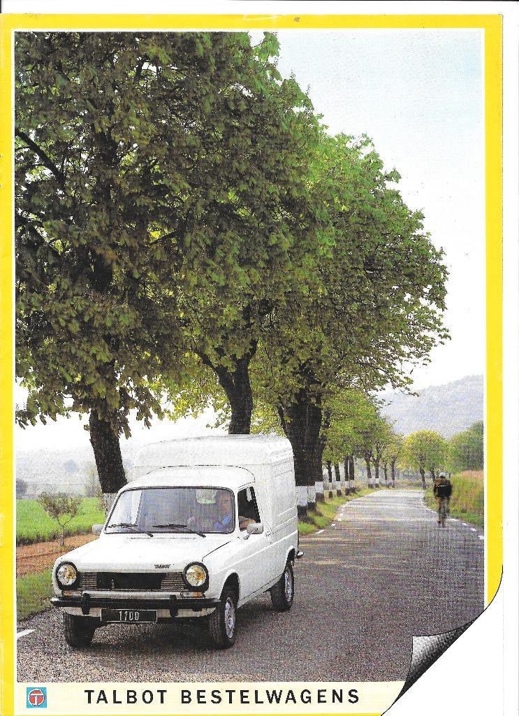 TALBOT 1100 BESTELWAGEN, Enlèvement ou Envoi, Comme neuf, Autres marques