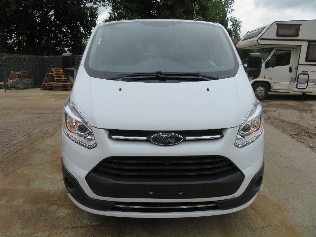Ford Transit Custom (Bus) 2.0 - 52.390km - 2016 - €6b, Auto's, Bestelwagens en Lichte vracht, Voorwielaandrijving, 1995 cc, Euro 6