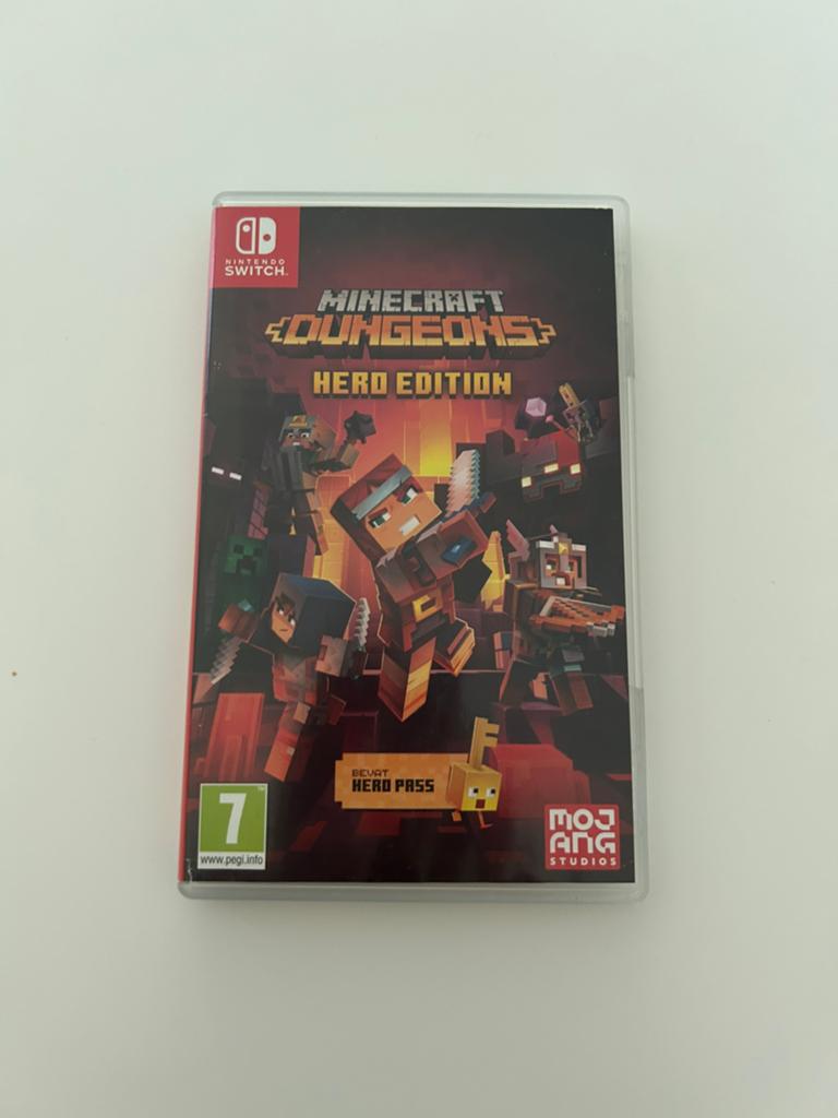 Minecraft dungeons - hero edition, Consoles de jeu & Jeux vidéo, Jeux | Nintendo Switch, Enlèvement ou Envoi, Comme neuf