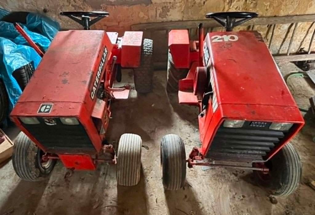 Tracteur tondeuse - 2 x Case 210 à restaurer / non complet, Enlèvement, Utilisé