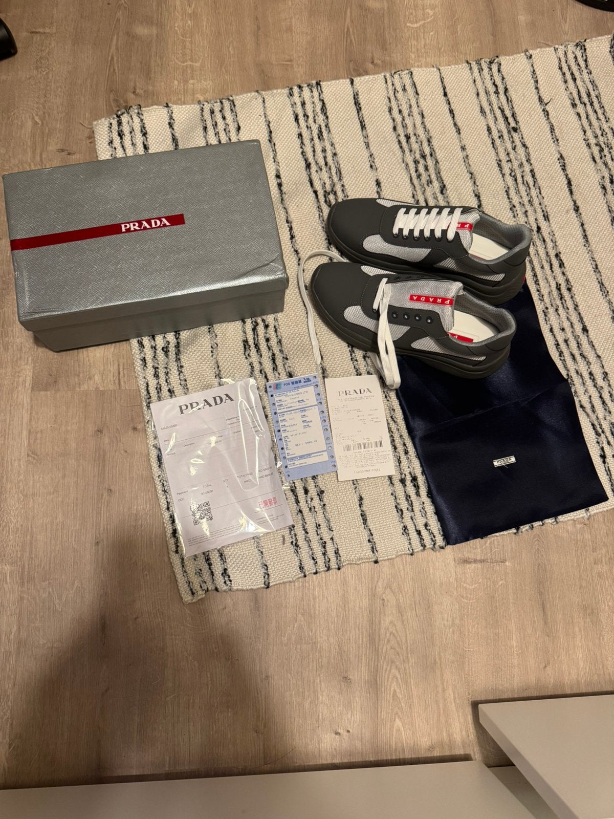 Prada cup grise mat, Kleding | Heren, Schoenen, Ophalen of Verzenden, Zo goed als nieuw