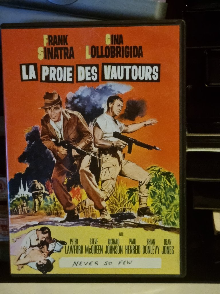 Never so Few, Frank Sinatra, Gina Lollogrigida, Eng/Ned, Enlèvement ou Envoi, Comme neuf, Français, Anglais