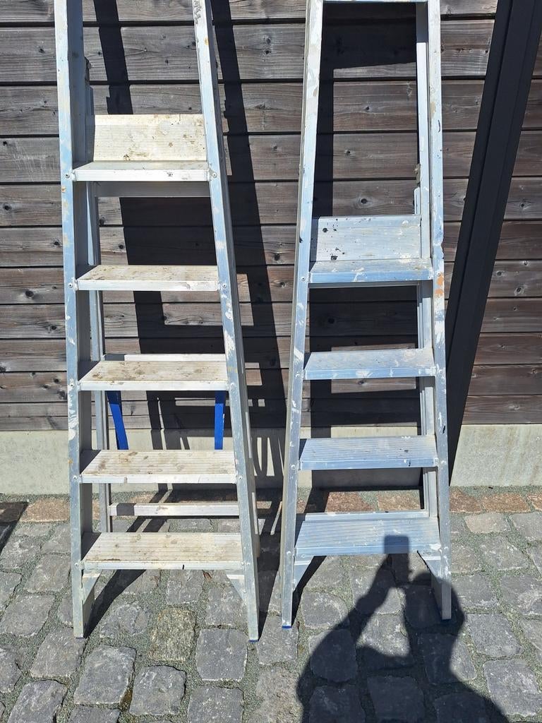 Trapladders solide, Doe-het-zelf en Bouw, Ladders en Trappen, Ophalen of Verzenden
