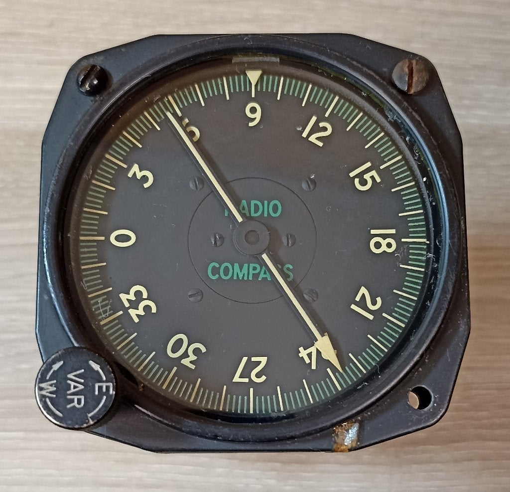 Indicateur Radio Compas d'avion US guerre du Viêt Nam, Verzamelen, Militaria | Algemeen, Verzenden, Luchtmacht, Overige typen