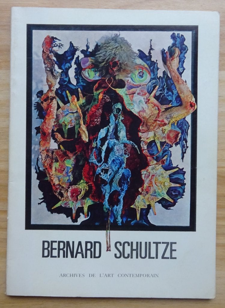 Bernard Schultze 1971 Centre d'art contemporain Paris, Ophalen of Verzenden, Gelezen, Schilder- en Tekenkunst