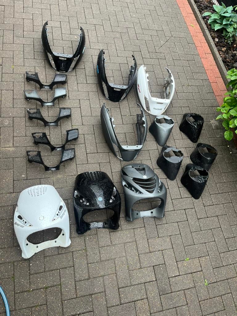 Piaggio zip kappenset/onderdelen, Verzenden, Zo goed als nieuw, Piaggio