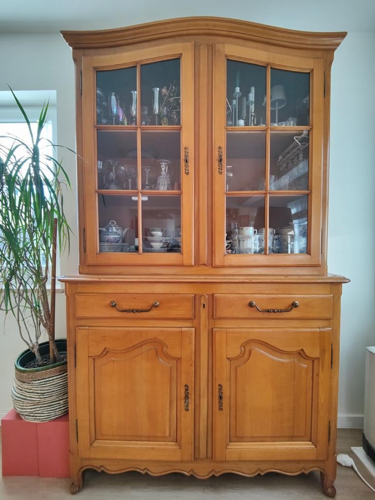 Vitrine | Vitrine | Bois | Du bois | Armoire | Antiquités, Antiek, 25 à 50 cm, Avec porte(s), 100 à 150 cm