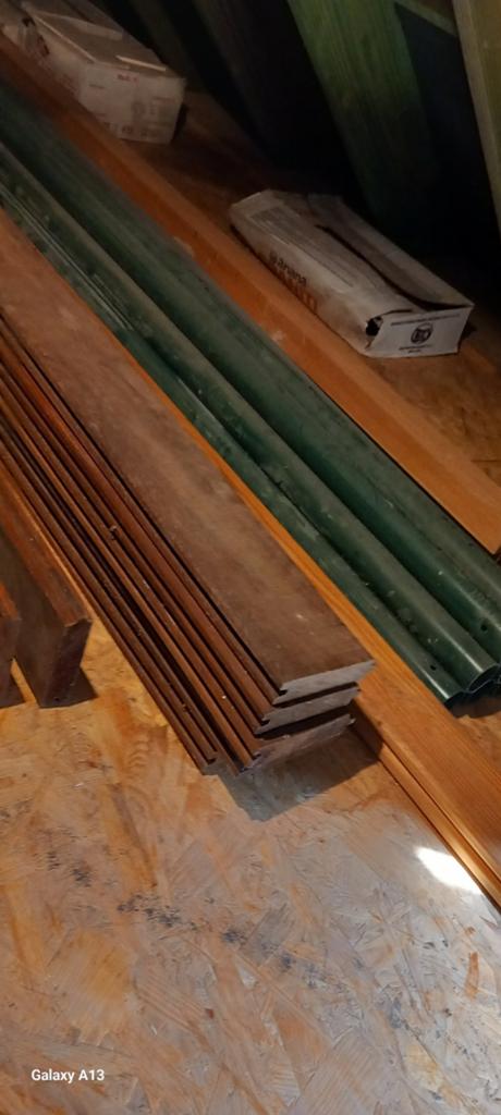 Hardhout planken Tand en groef, Enlèvement