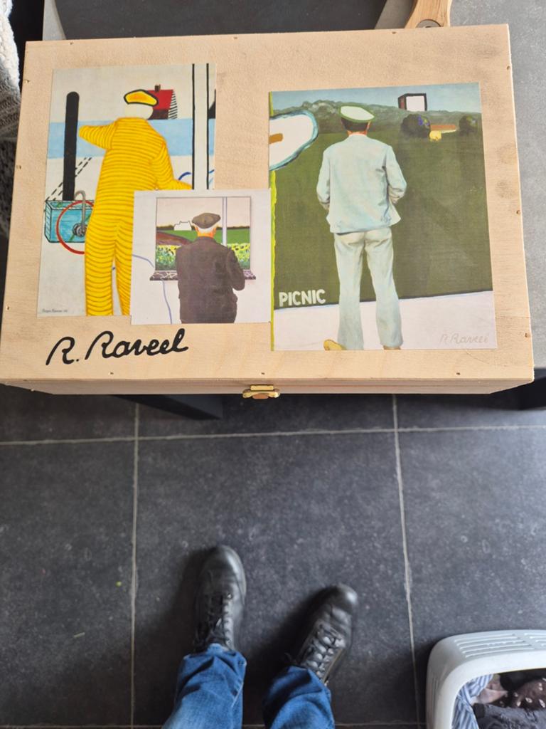 Wijn kistje, Antiek en Kunst, Ophalen
