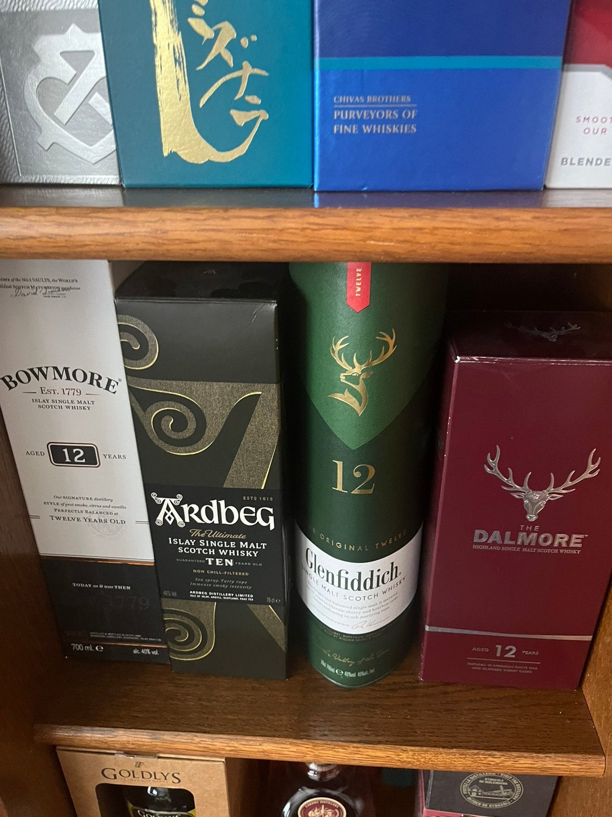 Verzameling whisky, Verzamelen, Wijnen, Nieuw, Overige typen, Overige gebieden, Vol, Ophalen