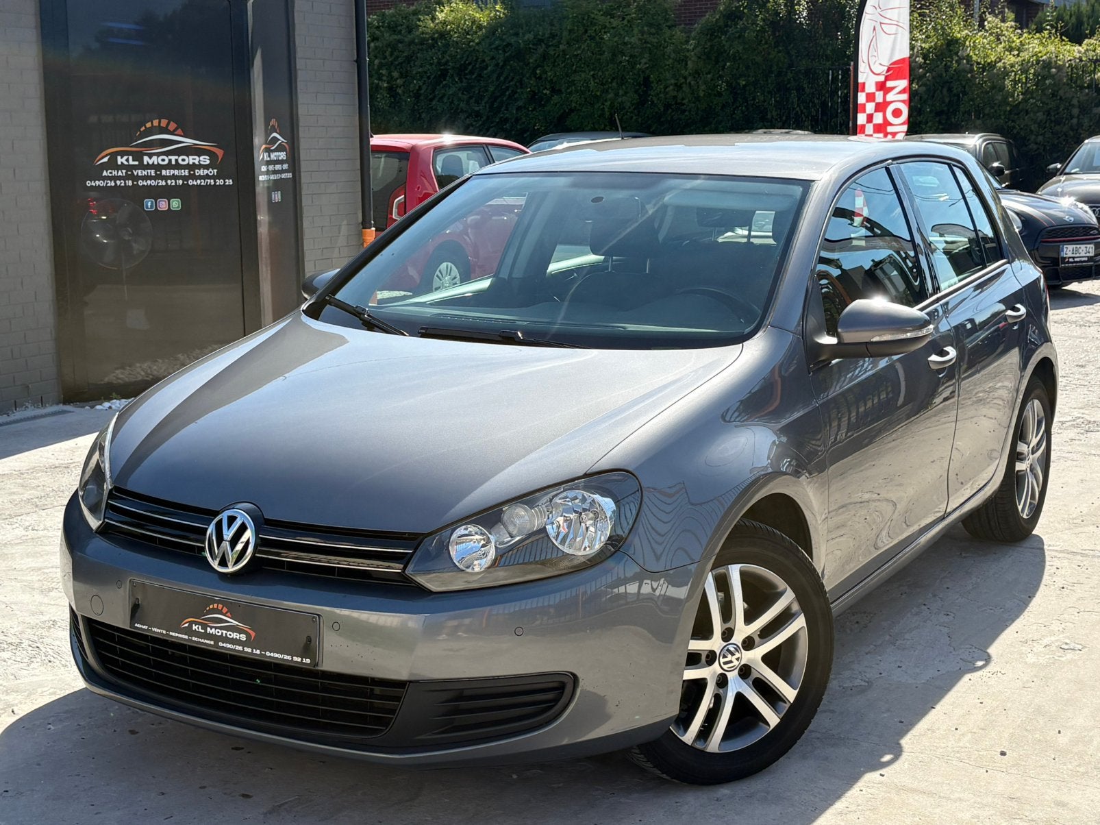 VW GOLF 6 COMFORTLINE 1.6i ESSENCE 2009 132 000KM CARPASS, Auto's, Voorwielaandrijving, Euro 5, Zwart, Bedrijf