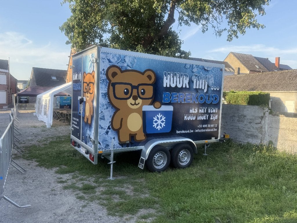 koelaanhangwagen te huur, Enlèvement, Comme neuf