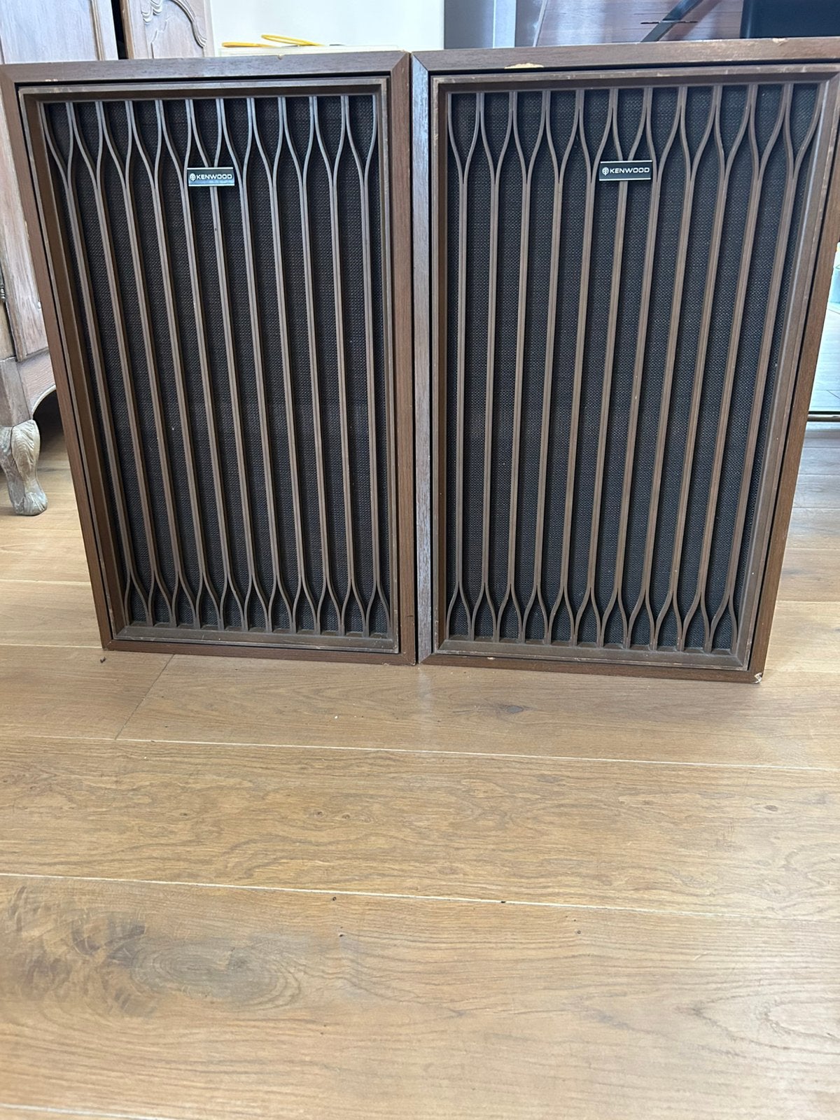 Haut-parleurs Kenwood KL-4040, Audio, Tv en Foto, Luidsprekerboxen, Ophalen, Stereo speakers, 60 tot 120 watt, Gebruikt