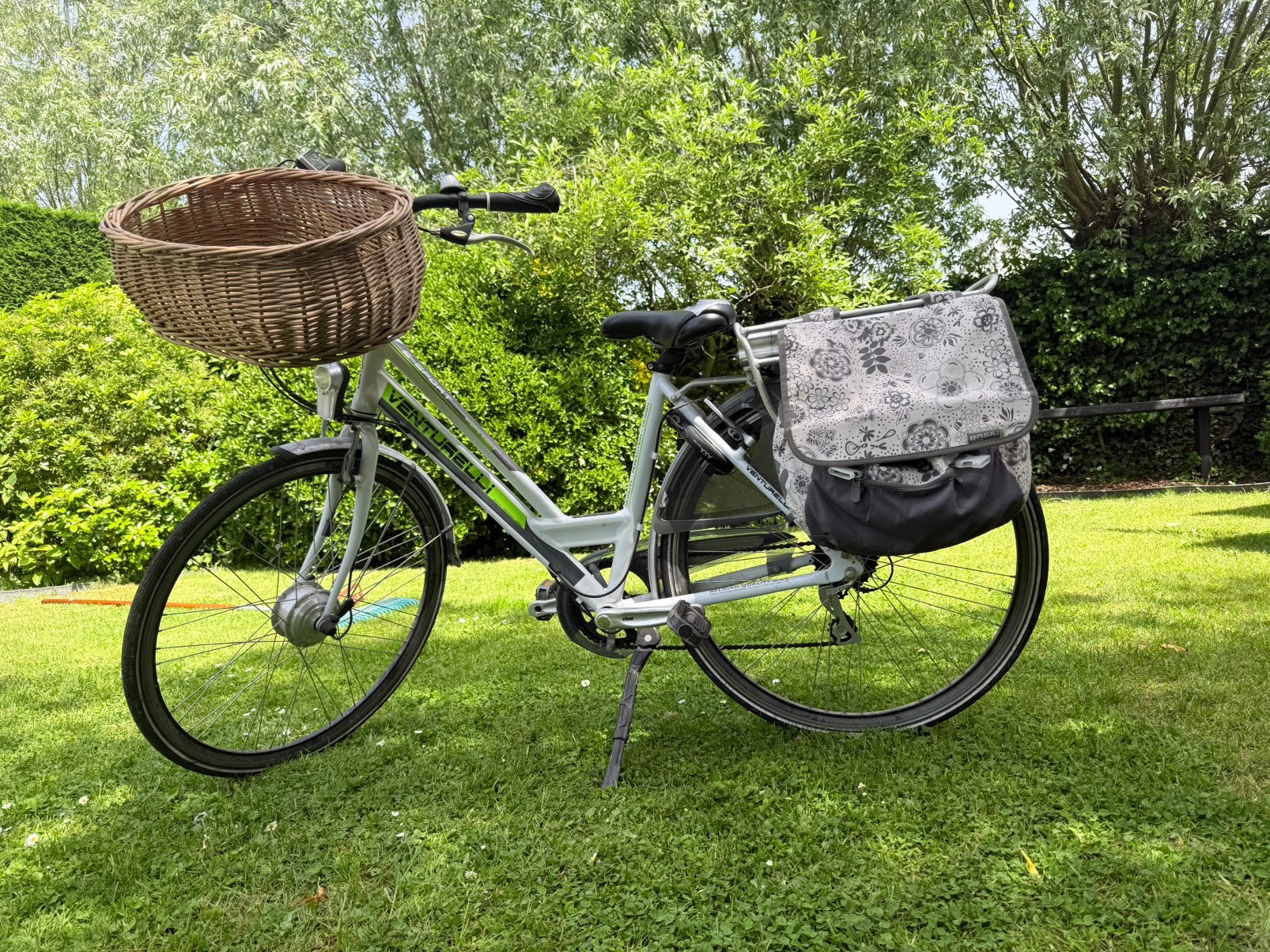 Elektrische fiets Venturelli, Fietsen en Brommers, Fietsen | Bakfietsen, Gebruikt, Elektrisch, Schijfrem, Ophalen