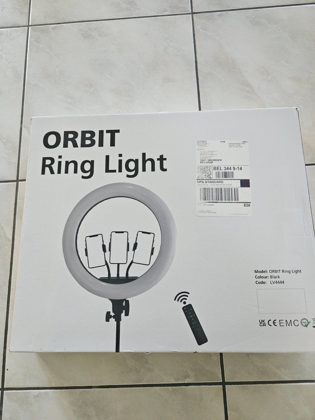Nieuw, light & Vision Orbit Ring Light, Audio, Tv en Foto, Ophalen of Verzenden