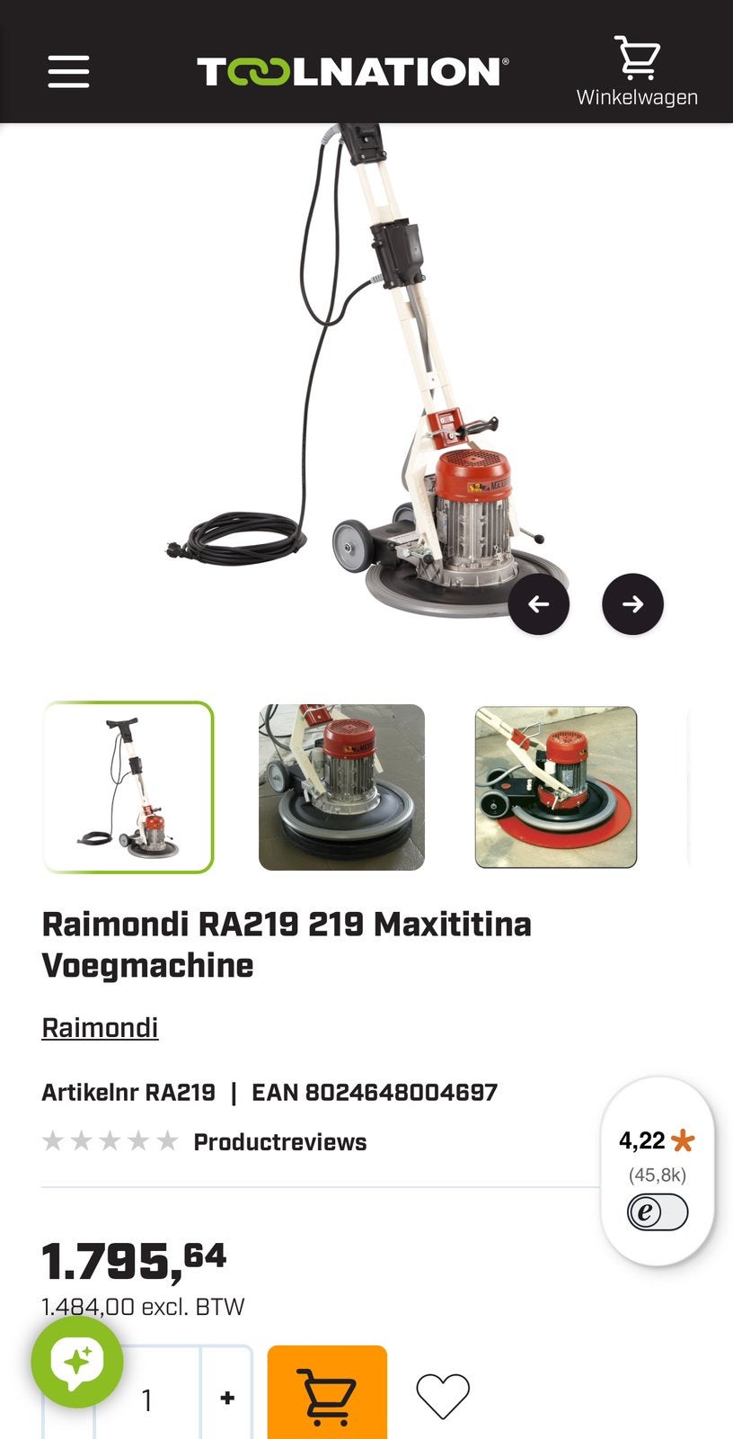 Raimondi Maxititina, Enlèvement, Utilisé