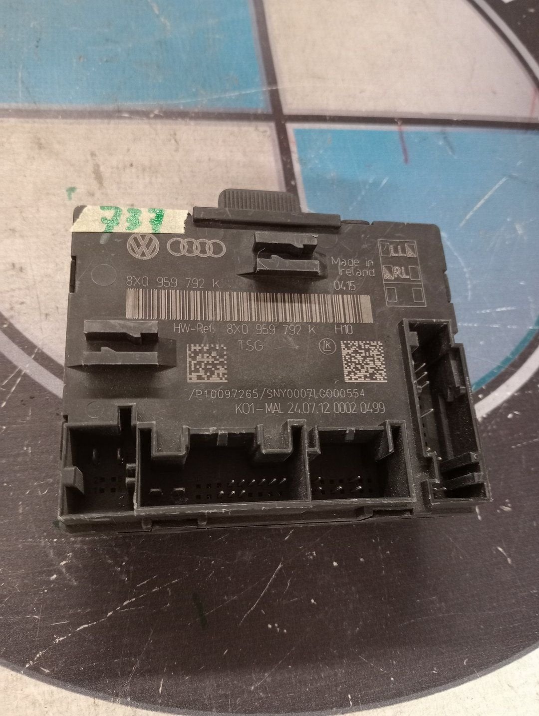 Audi A1 8X Deurmodule 8X0959792K, -, Audi, Utilisé, -