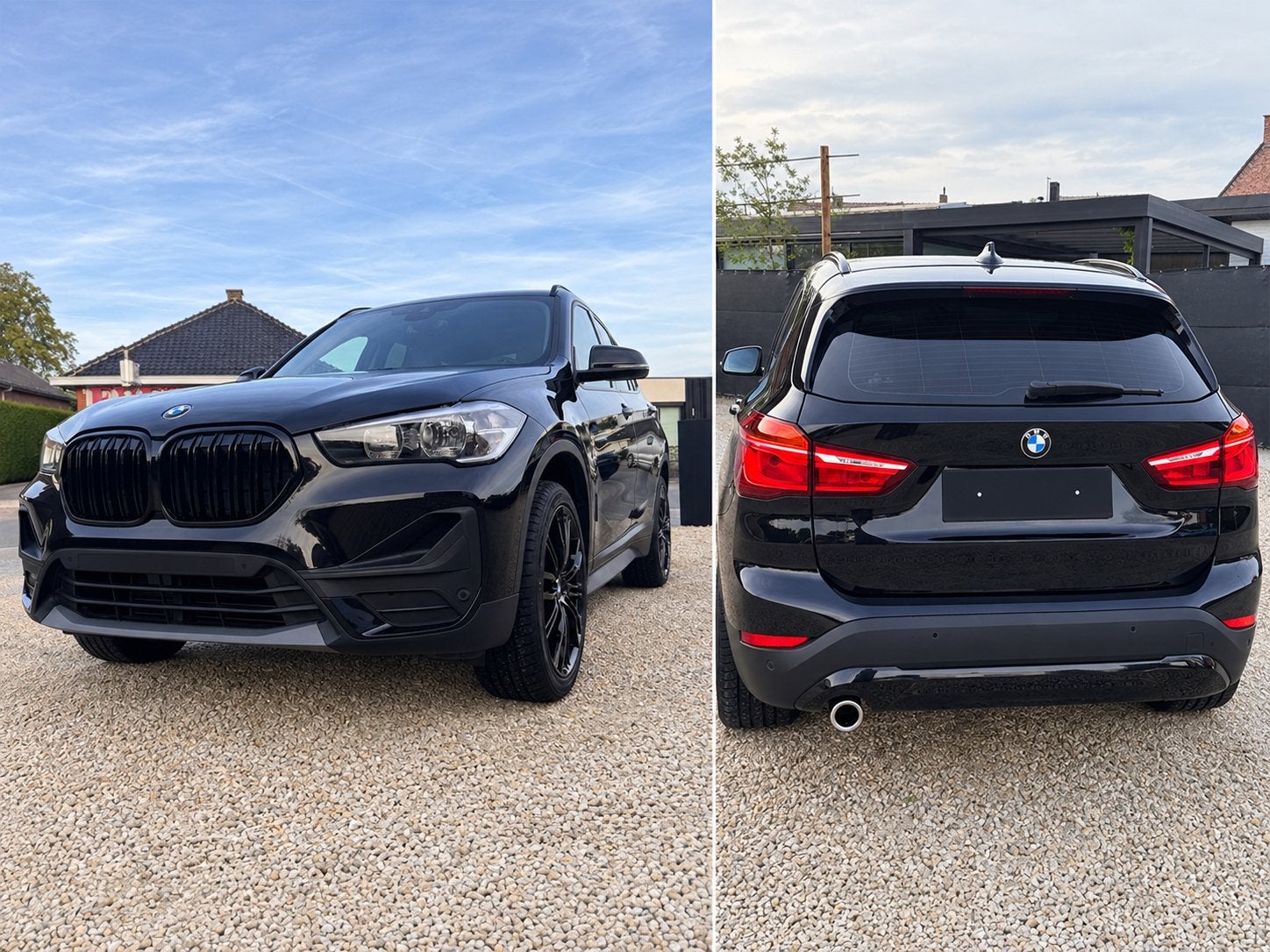 BMW X1 zwart, Enlèvement, BMW