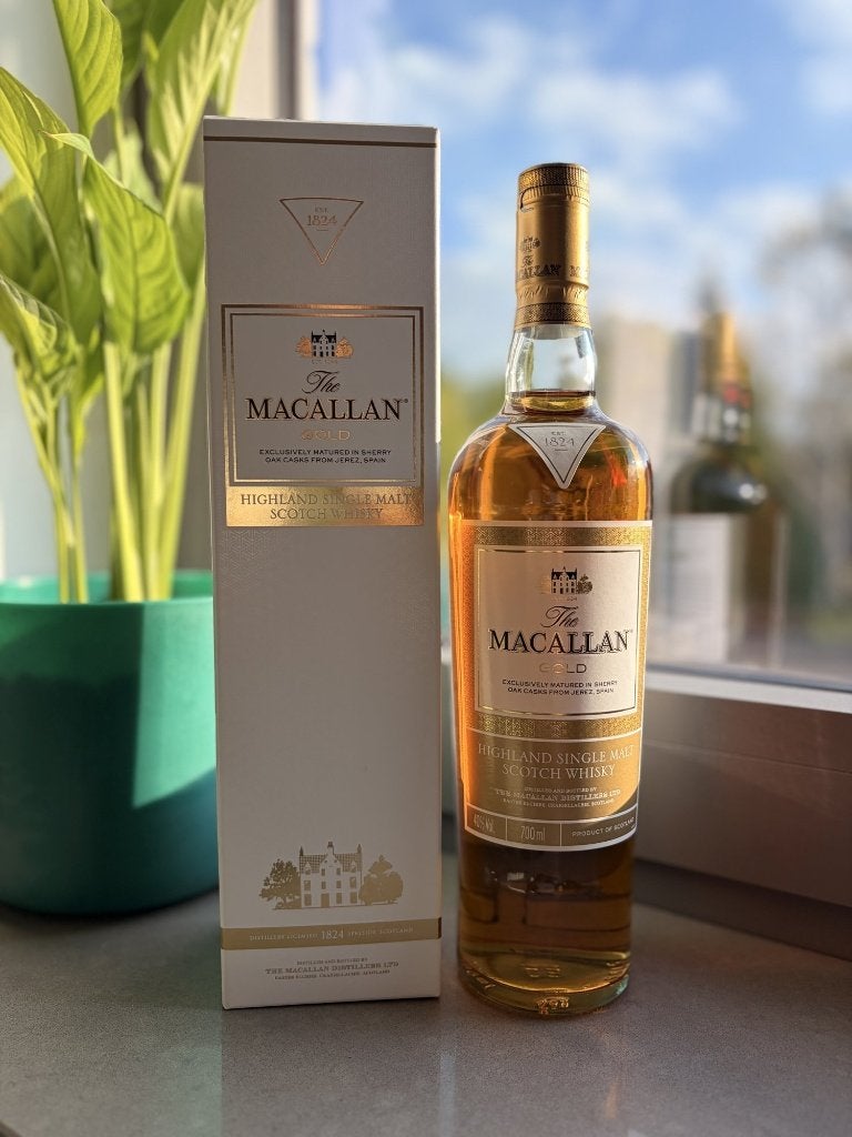 Macallan Gold - 1824 Series Single Malt 70cl 40%, Ophalen of Verzenden, Nieuw, Overige typen