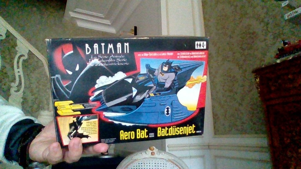 Aero bats de Batman en boite, Ophalen