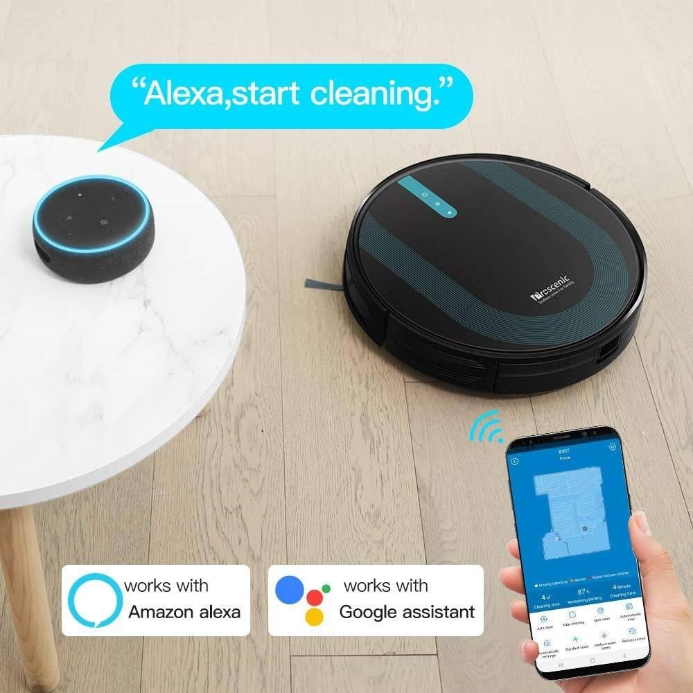 Nouvel aspirateur robot WiFi Proscenic 850T, Alexa & Goo, Electroménager, Fers à repasser & Planches à repasser, Neuf, Fer à repasser sans fil
