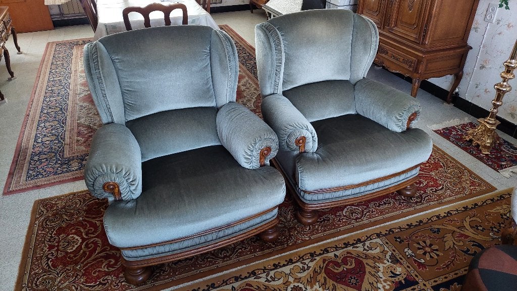 Zetels / Fauteuils, Ophalen, Gebruikt, Barok, Eenpersoons