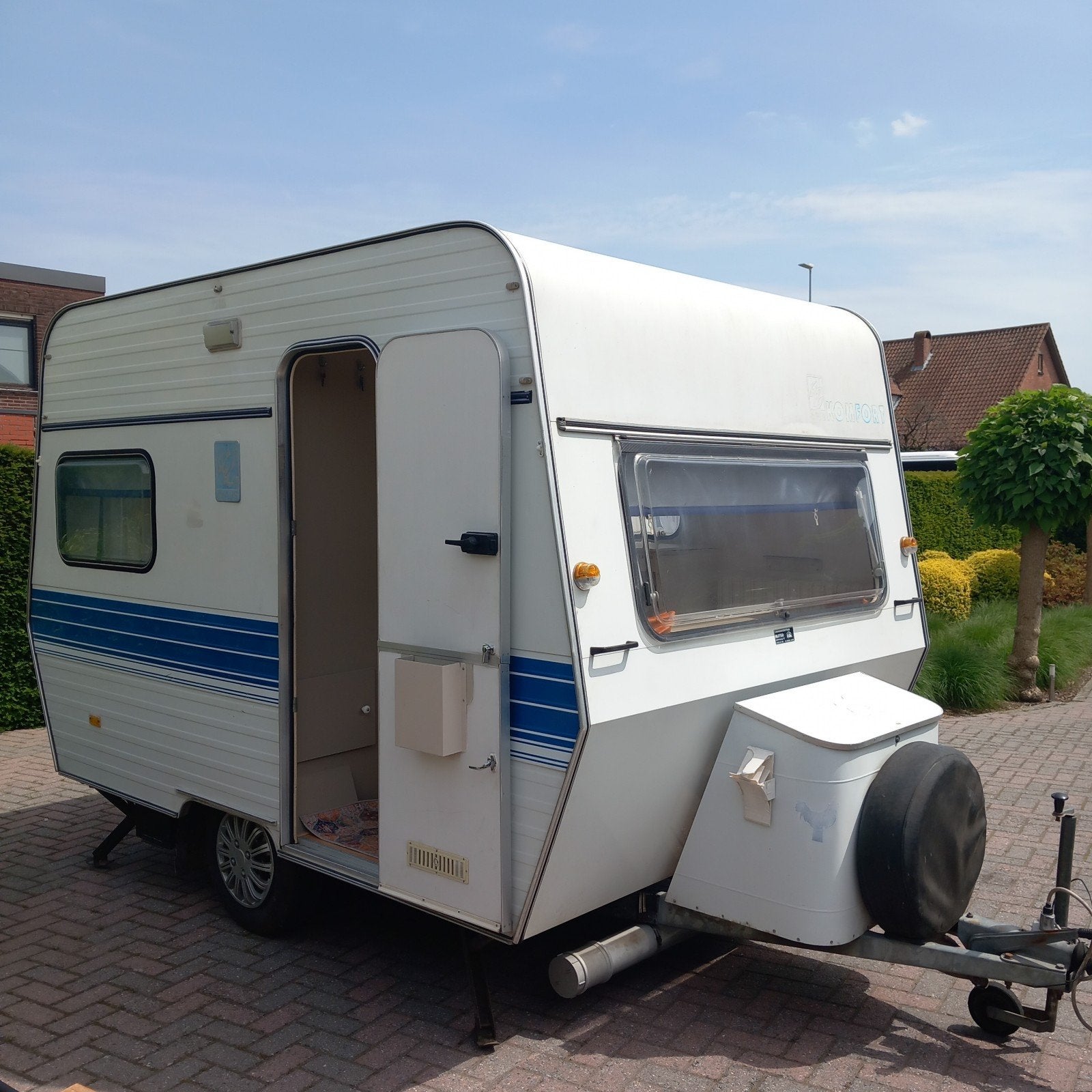 Caravane pimpée MTM 750kg, sans inspection en parfait état !, Caravanes & Camping, Caravanes, Particulier, Auvent, Knaus