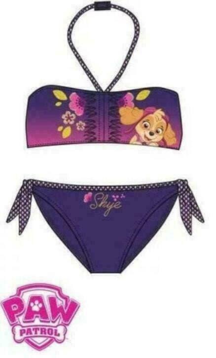 Paw Patrol Bikini - Paars - Maat 98 - 104, Enfants & Bébés, Maillots de bain pour enfants, Neuf, Enlèvement ou Envoi, Taille 104