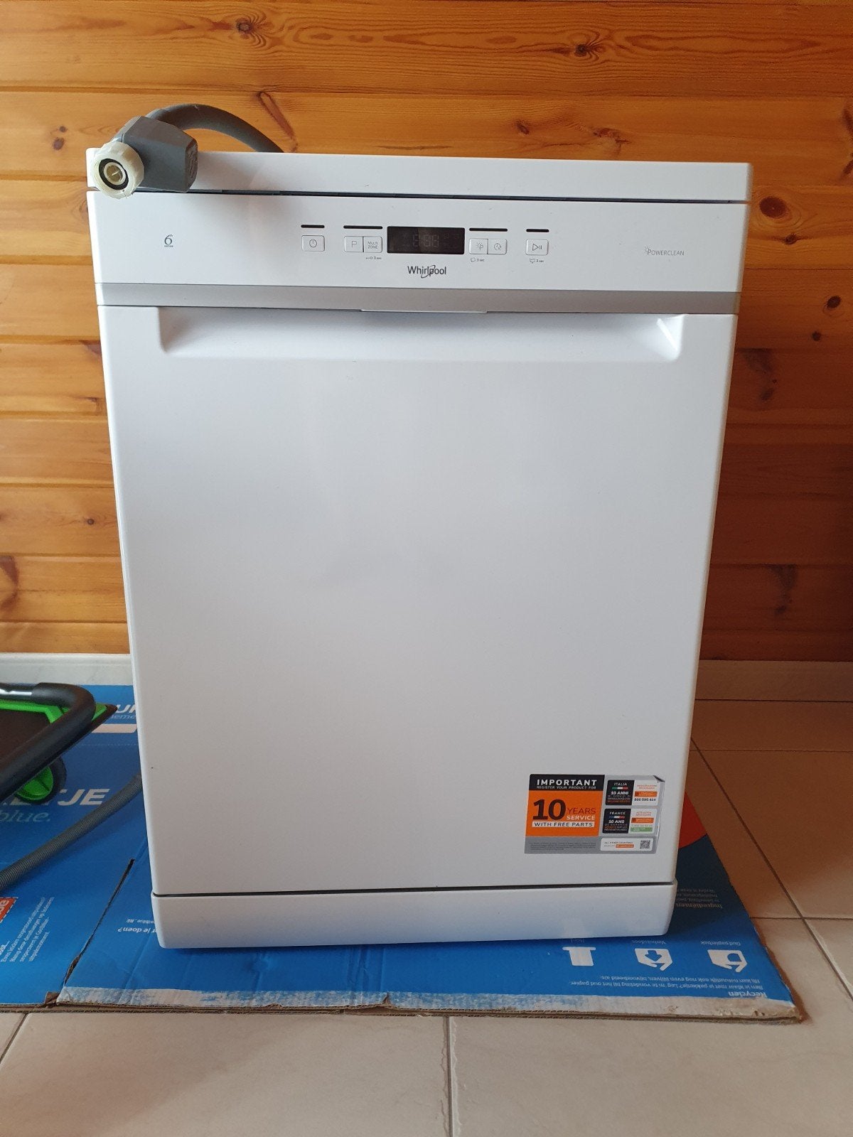 Whirlpool Powerclean(vrijstaand) 2024 model, Enlèvement, Autoportant