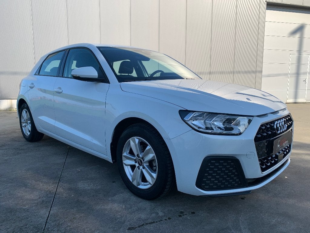 AUDI A1 1.0TSI DAB+/PDC/VIRTUALCOCKPIT/AIRCO/ADAPTIVE CRUISE, Auto's, Stof, A1, Wit, Bedrijf