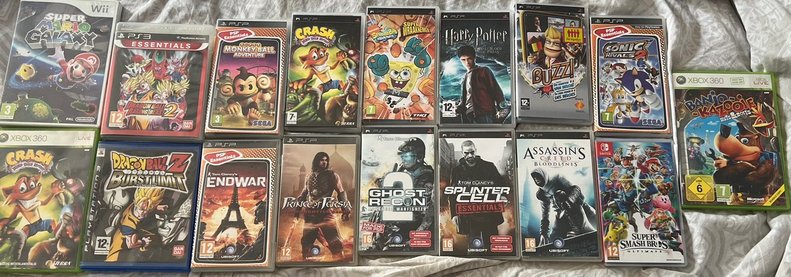 Xbox 360 +Psp + ps3 + switch games apart kopen ook mogenlijk, Games en Spelcomputers, Games | Nintendo Switch, Ophalen of Verzenden
