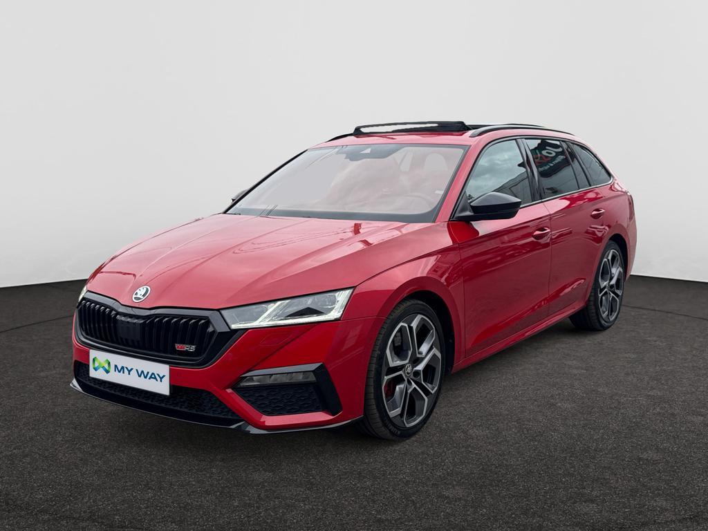 Skoda Octavia Combi RS Octavia SW RS 2.0 TFSI RS DSG, Autos, Rouge, Achat, https://public.car-pass.be/vhr/d51ca349-5c17-48e4-8116-0d50b85c4656