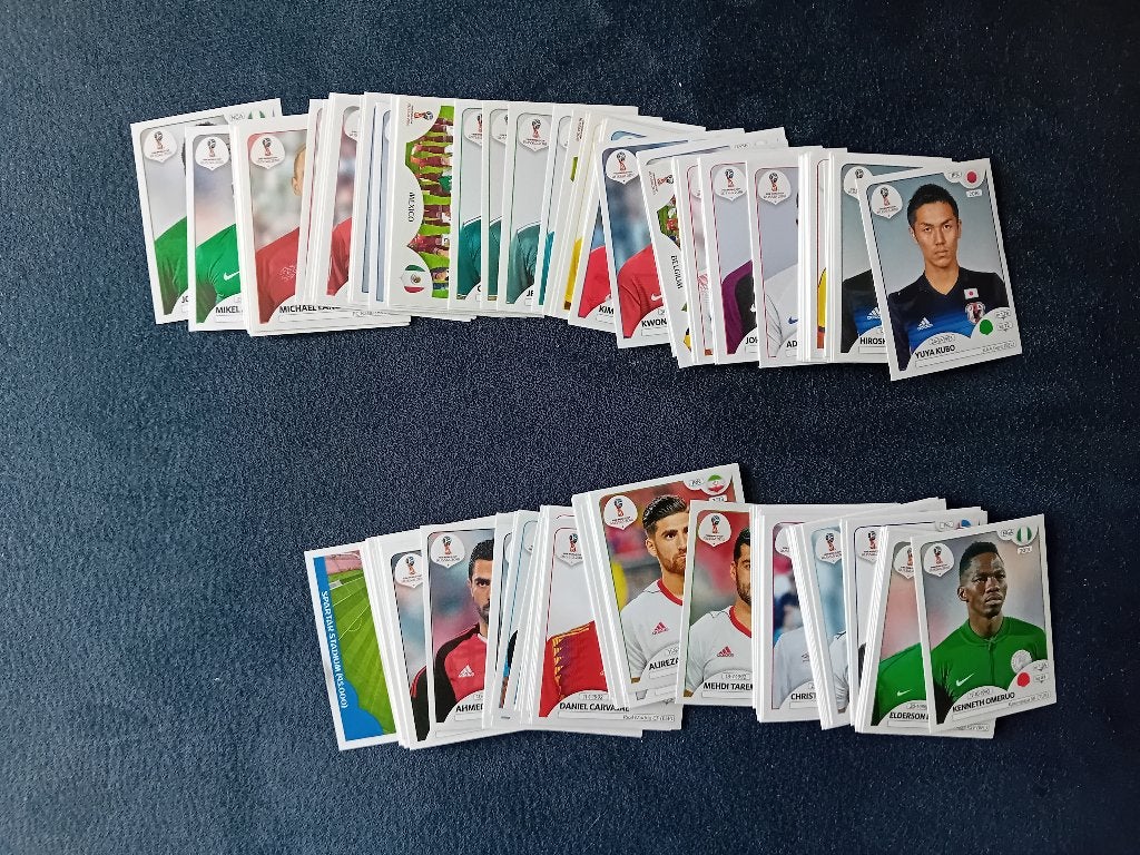 panini stickers WK Rusland 2018, Enlèvement ou Envoi, Neuf, Plusieurs autocollants