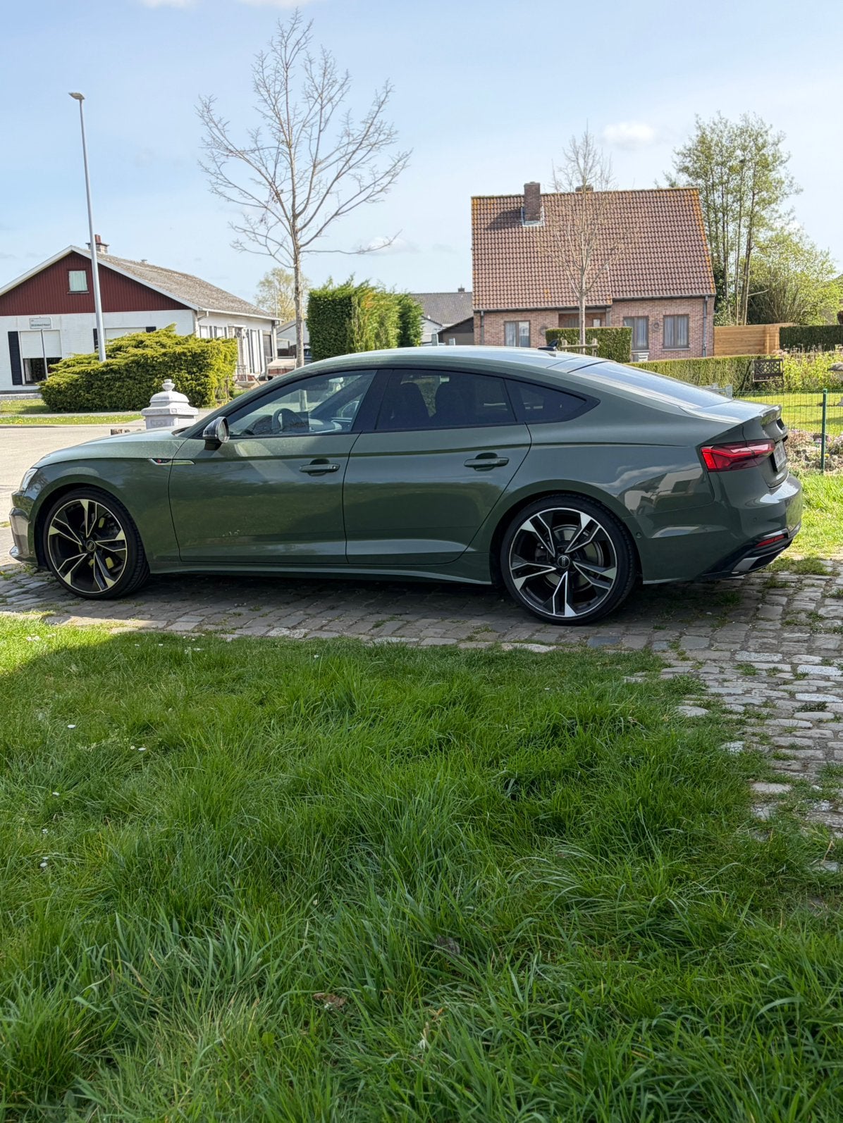 Audi A5 35 TFSI S‑Line – 2025 –Full Option -19.000 km, Auto's, Audi, Leder en Stof, Berline, 5 deurs, Particulier