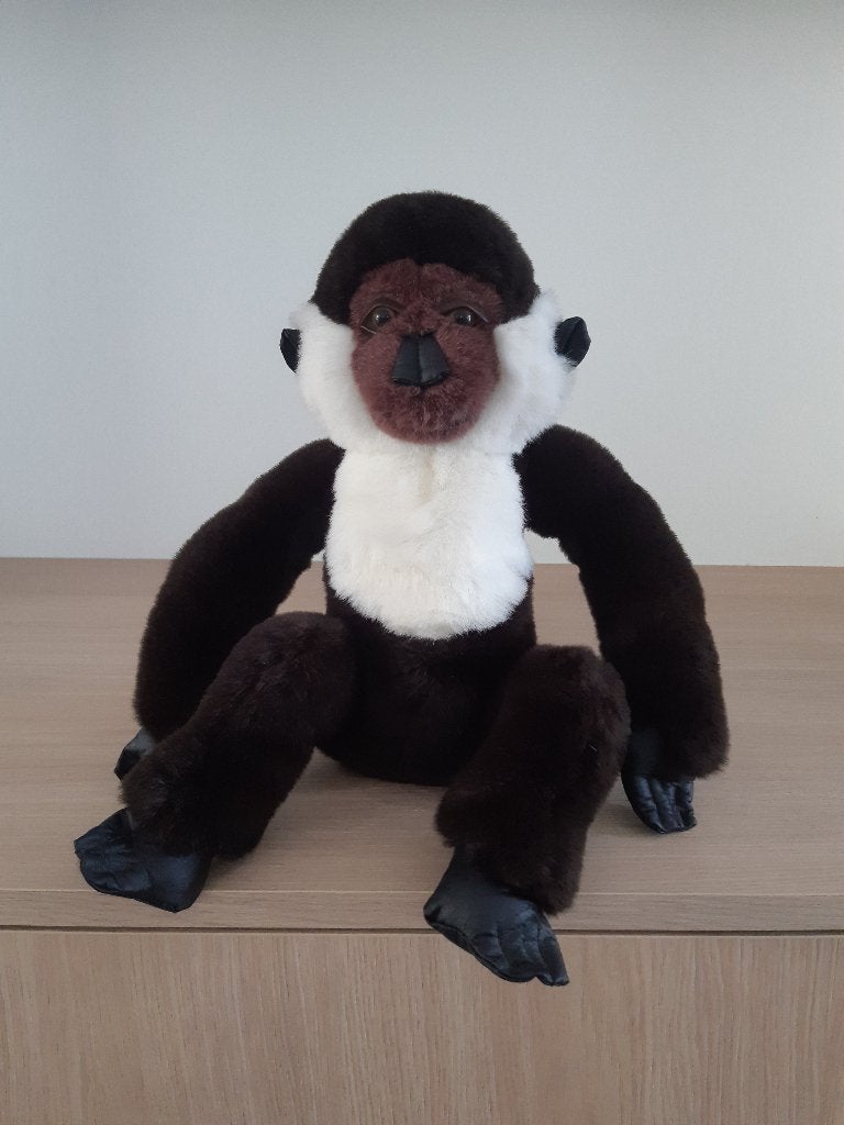 Leuke knuffel kapucijnaapje - 30 cm (mooie staat), Ophalen of Verzenden, Zo goed als nieuw, Aap