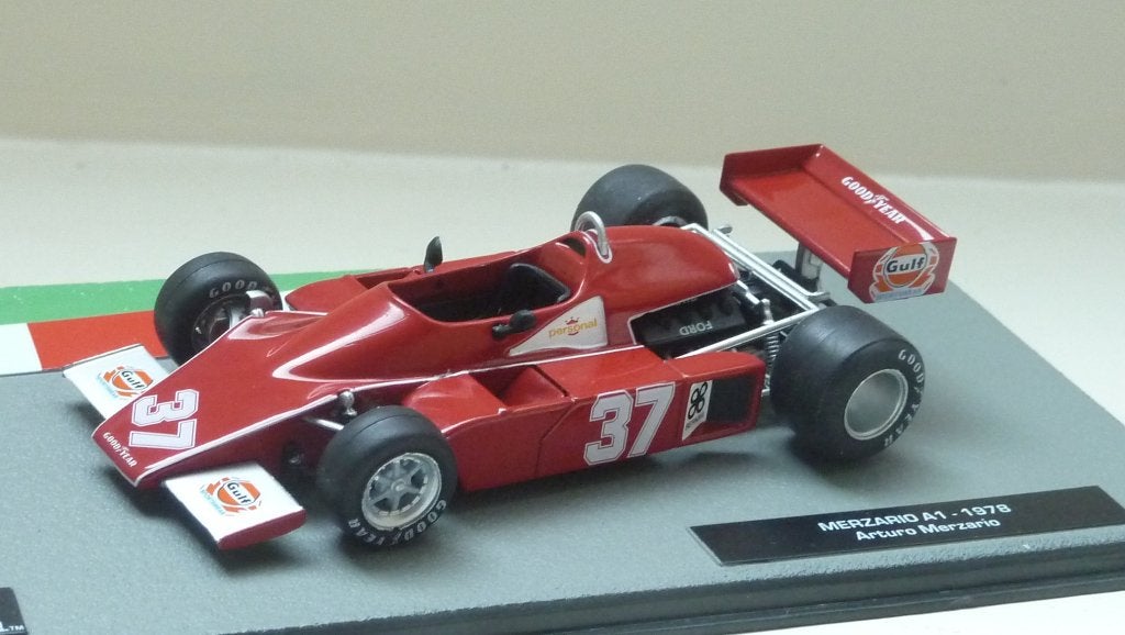 Atlas Merzario A1 Arturo Merzario 1978 1:43, Hobby en Vrije tijd, Modelauto's | 1:43, Ophalen of Verzenden, Nieuw, Auto, Overige merken