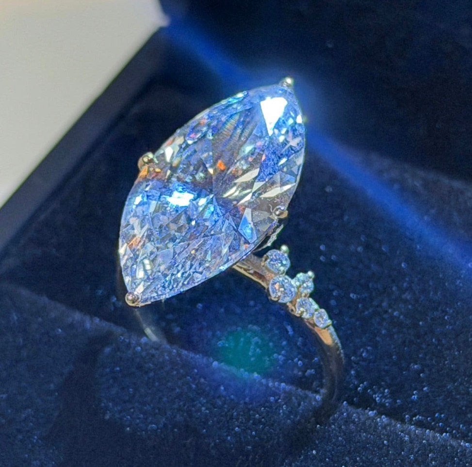 Gouden ring met VS1 diamant van 9.22ct!! retailwaarde €13500, Geel, Nieuw, Ophalen of Verzenden, 17 tot 18