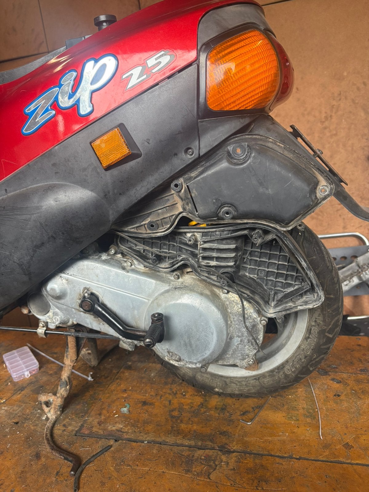 Zip type 1,2,3 blokje 50 cc 2t, Ophalen, Zo goed als nieuw, Blok