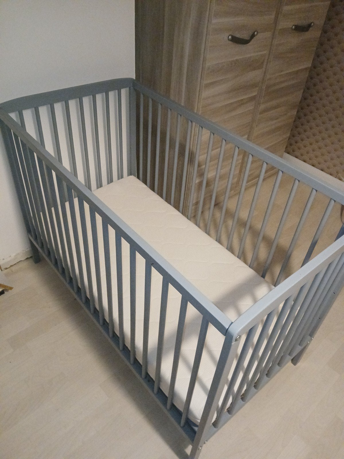 babybed met matras en textiel, Enfants & Bébés, Enlèvement, Matelas