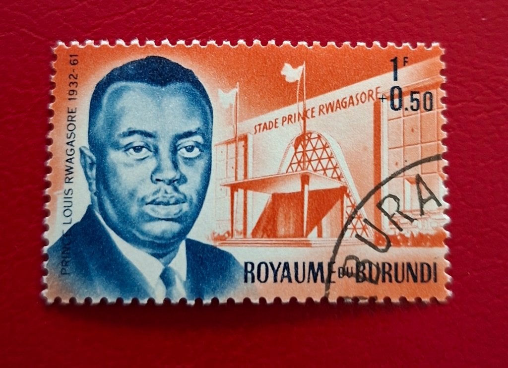 Postzegel Burundi OBP 44, Postzegels en Munten, Ophalen of Verzenden, Gestempeld