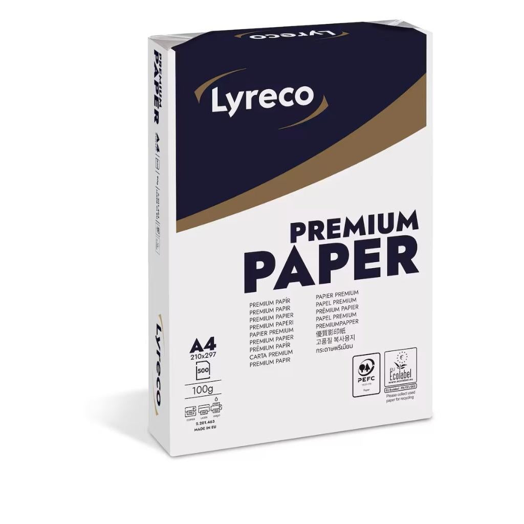 Lyreco Premium White A4 Paper 80gsm - Box of 5, Enlèvement ou Envoi