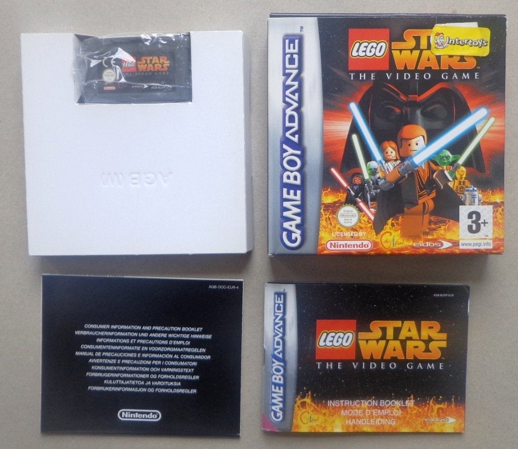 Lego Star Wars the Video Game voor Gameboy Advance Compleet, Games en Spelcomputers, Ophalen of Verzenden, Gebruikt