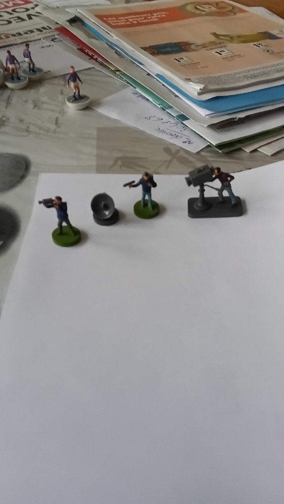 Cameramannen van Subbuteo, Verzamelen, Ophalen of Verzenden, Gebruikt