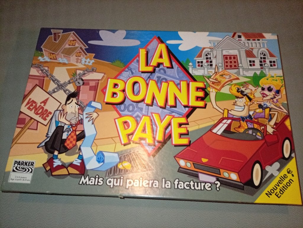 La bonne paye, Hobby & Loisirs créatifs, Cinq joueurs ou plus, Enlèvement, Comme neuf, Parker