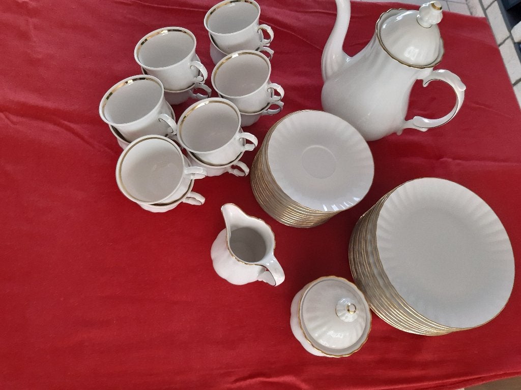 27 delig koffieservies --- WUNSIEDEL ---PERFECTE NIEUWSTAAT, Antiek en Kunst, Ophalen