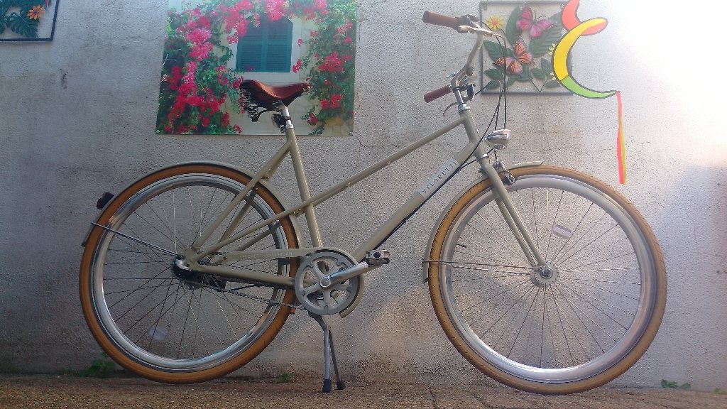 Veloretti (crème) kadermaat 55cm -  nieuwstaat!, Autres marques, Vitesses, Frein à tambour, 53 à 56 cm